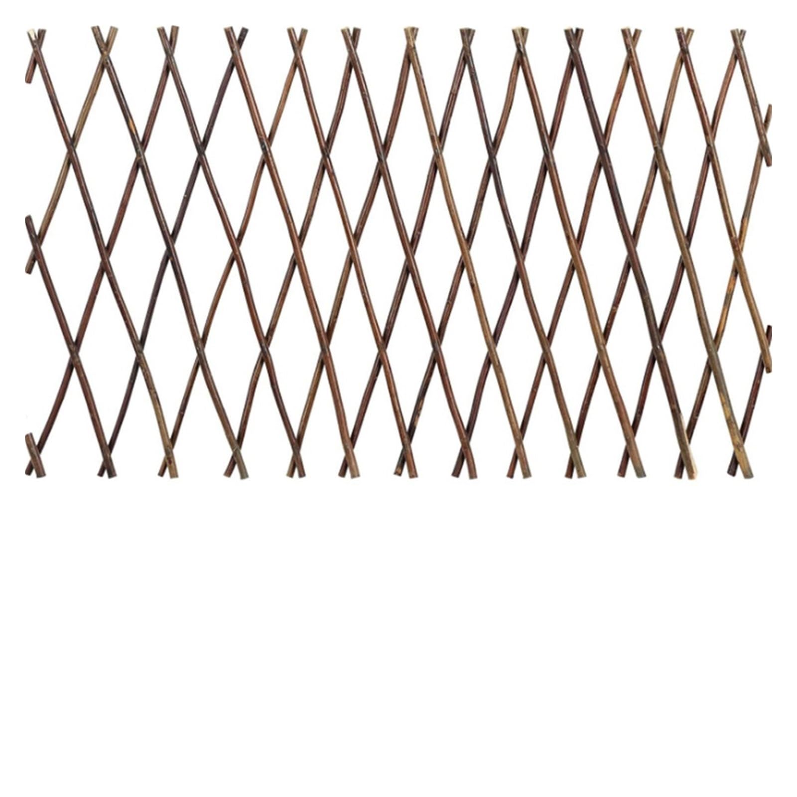 Luoaxinn One Color Expandable Trellis Plant Climbing Lattices Trellis Fence Screen