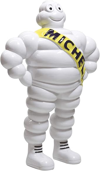 M2 STYLE Figurine Michelin Man White Suitable for Ages 15 and Up