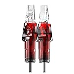 CNC Tattoo Cartridges Needles 20Pcs 12 Standard Magnum 5M1 Disposable Needles with Membrane EN04-20-1205M1