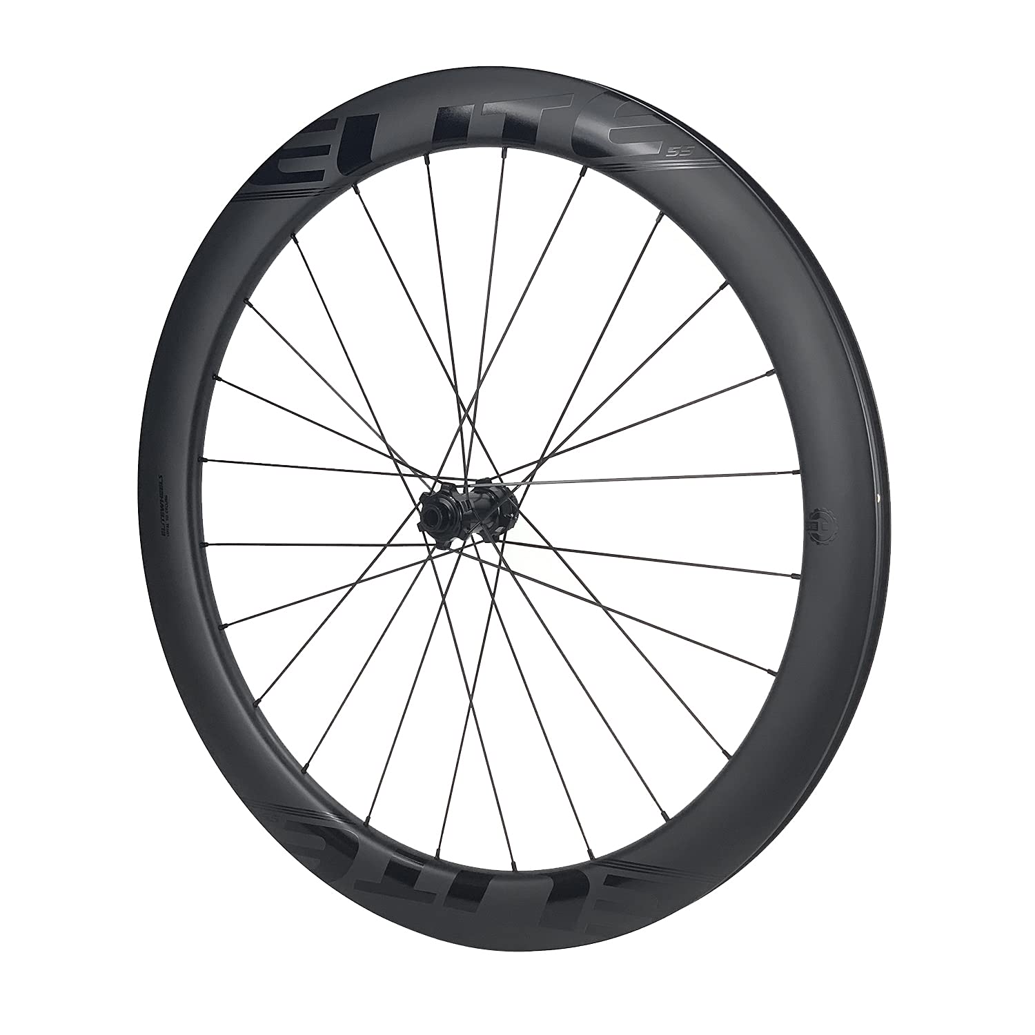 ELITEWHEELS Carbon Wheels XDR Freebody 55mm Matte 28 Width Disc Brake 700c Road Bike Wheelset ENT Center Lock Road Cycling