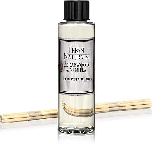 Miniatura 21 de Urban Naturals Citrus Bliss - Recambio de aceite de difusor de caña perfumada con mandarina y pomelo + varillas de repuesto | Aroma cítrico fresco y