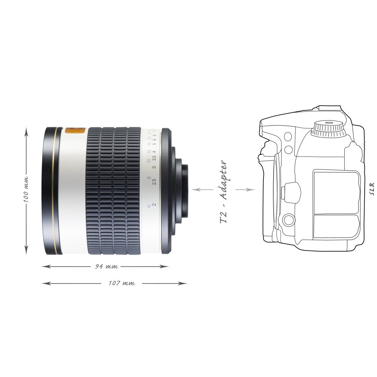 Walimex 15535 camera lense