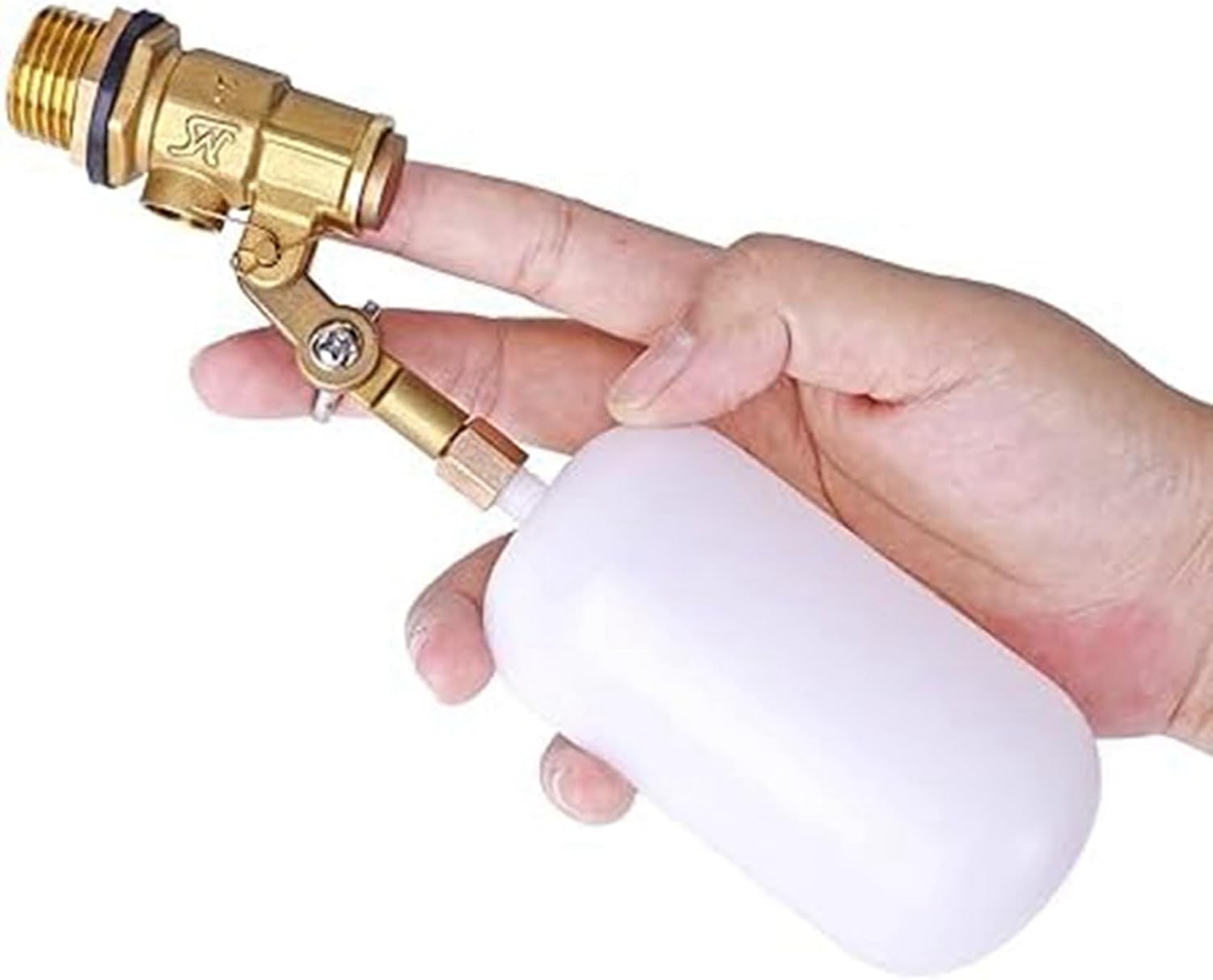 6pcs 1/2 Inch Float Valve, Water Float Valve for Pond Float Valve Shutoff Auto Fill, for Livestock Tanks, Aquariums