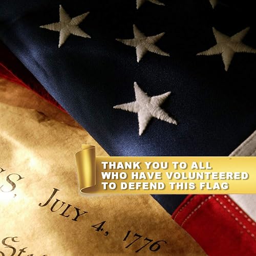 Miniatura 3 de Bandera estadounidense resistente de 3 x 5 pulgadas, bandera estadounidense para exteriores, bandera de Estados Unidos de 3 x 5 para exteriores