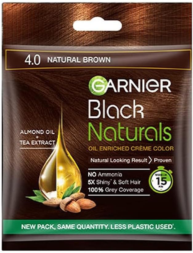 Garnier4.0 Natural Brown Hair colour -pack of 4@Arihant Stationers