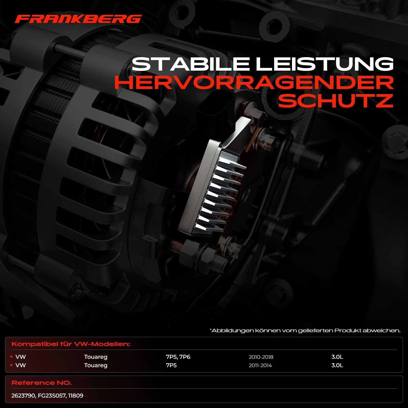 Frankberg Lichtmaschinenregler Generatorregler 1-polig FG23S057 2623790