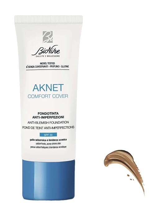BioNike Aknet Comfort Cover Base de maquillaje no comedogénica