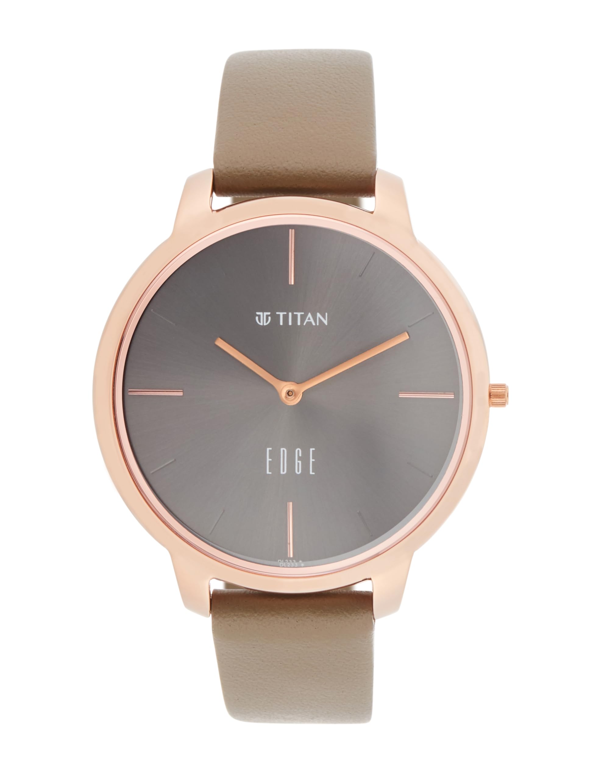 Edge Black Dial Black Leather Strap Analog Watch for Women-NS2654WL01/NT2654WL01-image-45