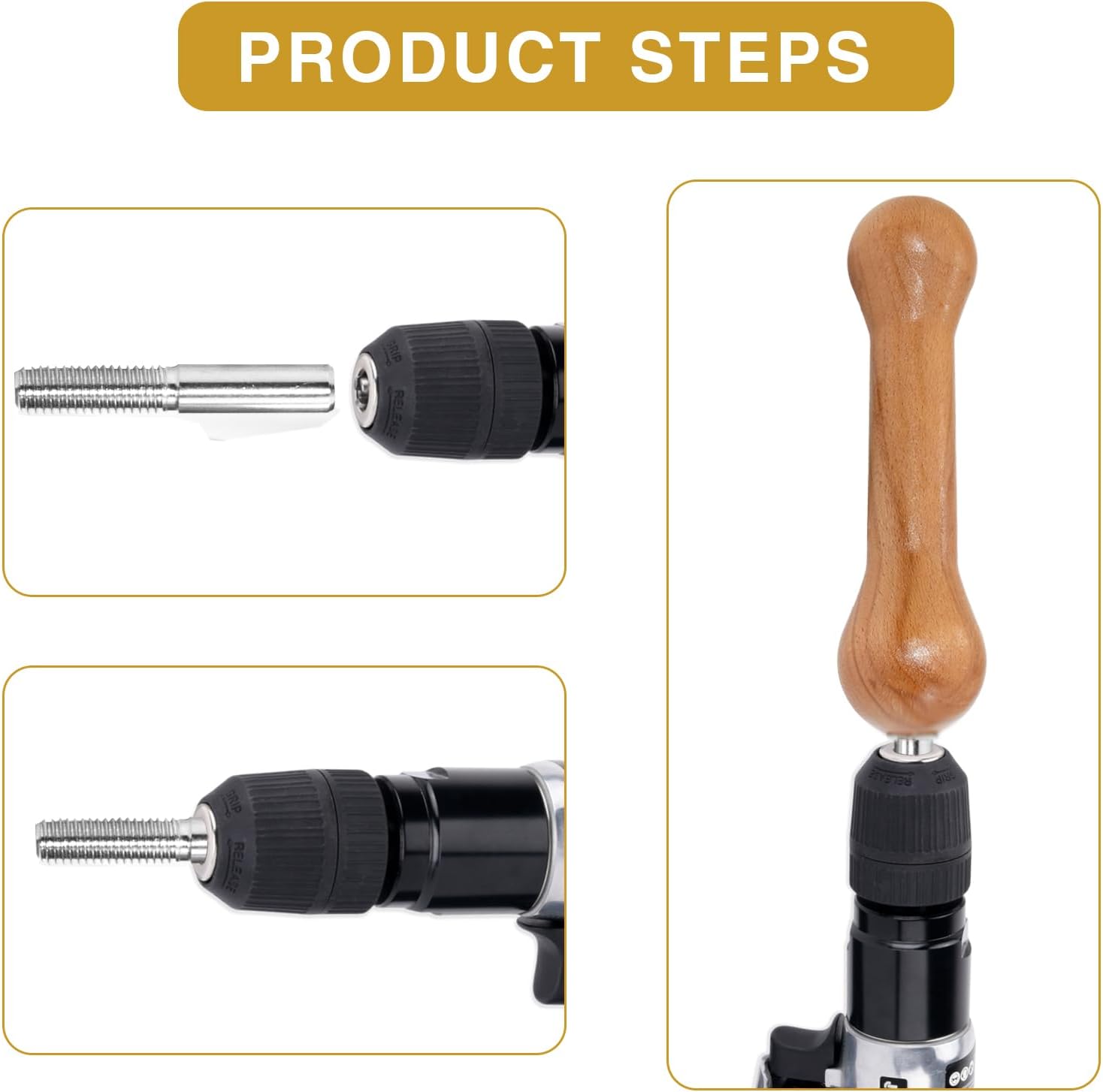 Tie Dye Tool Sinew Puller Tool for Tie Dye with Pulling Device, Wood Puller Handmade Accessories Winding Kit for Adults Beginners