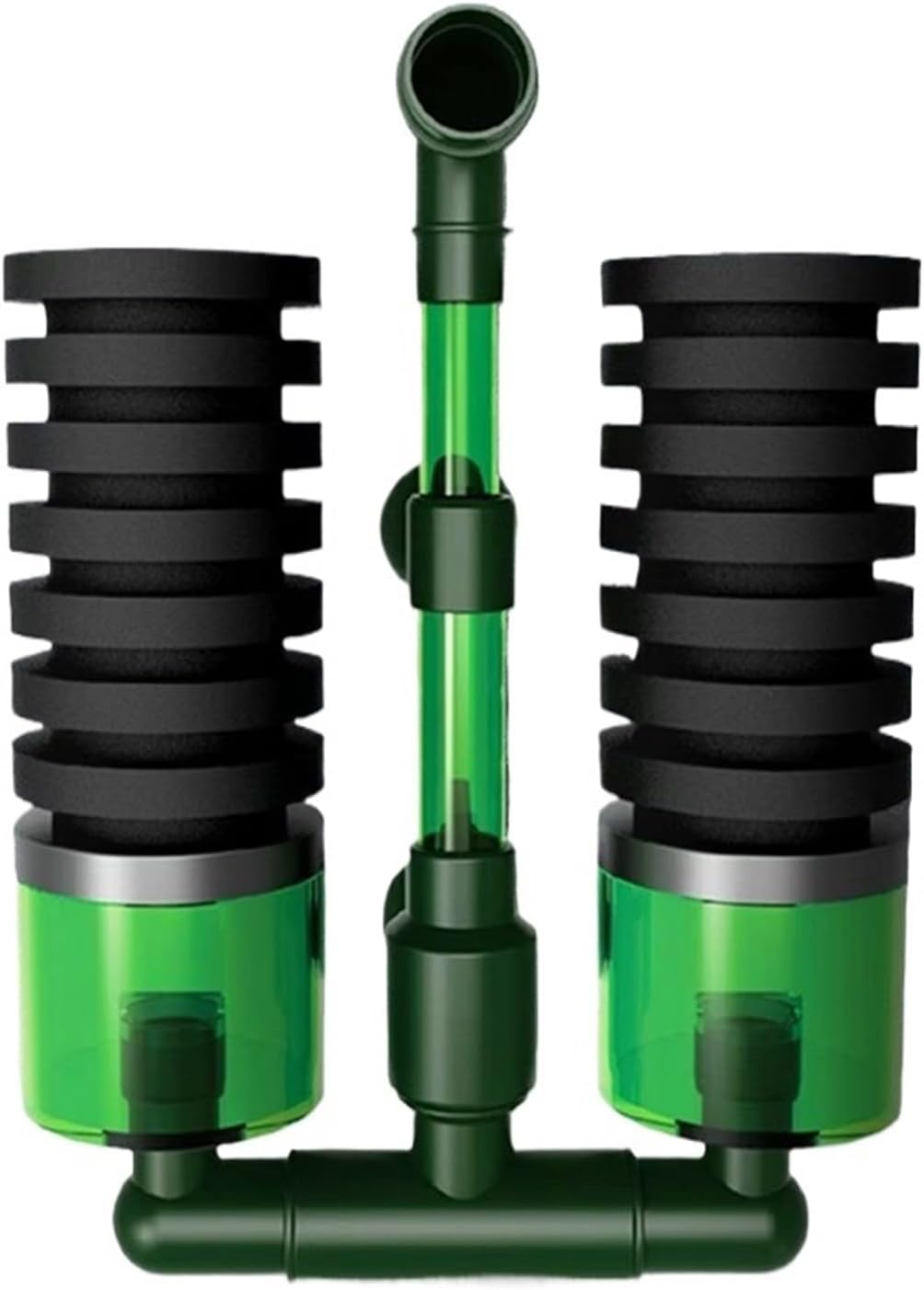 Dual Use Aquarium Fish Tank Filter Sponge Biochemical Cotton Aquarium Filtration Biospong Accessories with Removable Filter Box(100g Bio Balls Media)