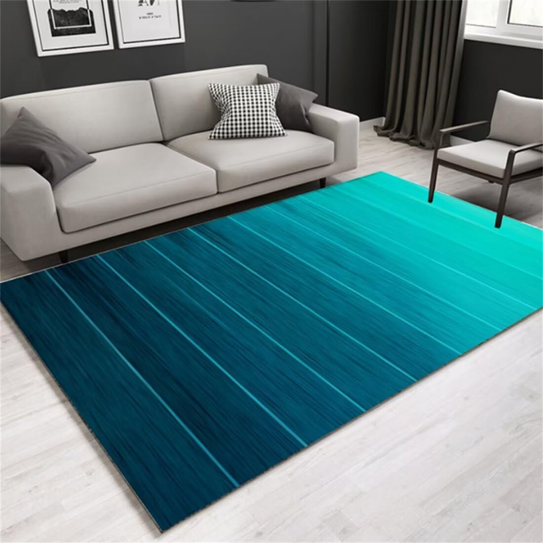 Tapis antistatique bleu finis les chocs électriques et la décoloration