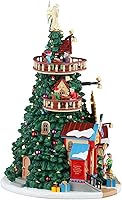 Vista 2 de Lemax Tiendas de Navidad The Tannenbaum Tower, funciona