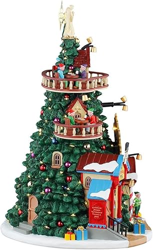Miniatura 2 de Lemax Tiendas de Navidad The Tannenbaum Tower, funciona con pilas (4., Edificios iluminados, #55311