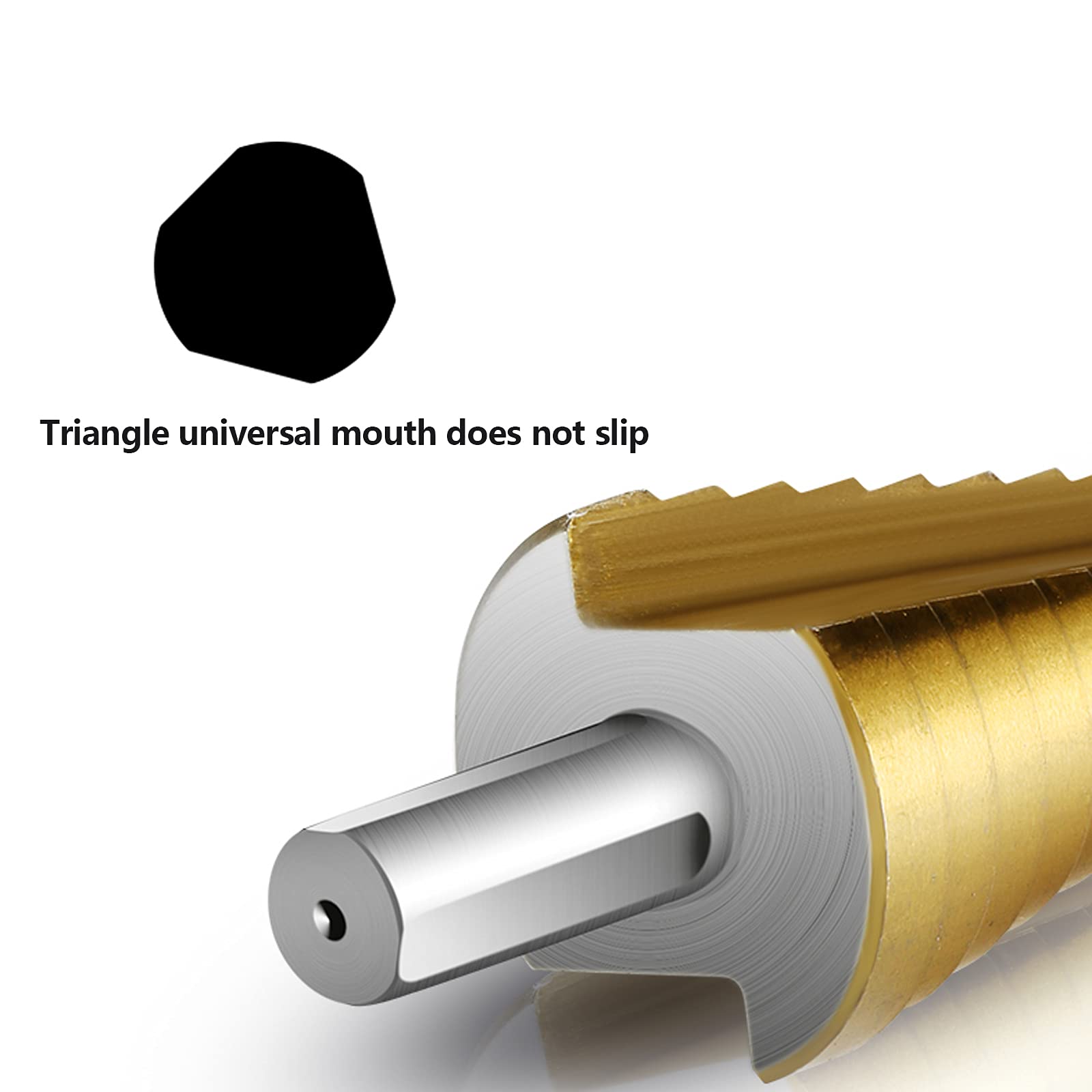 Amazon.co.jp: ストレート グルーブ ステップ ドリル ビット 4 ～ 12/4