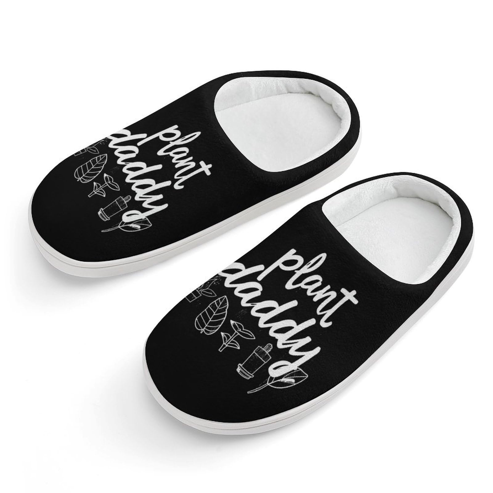 Plant Daddy Cute Cotton Slippers Anti-slip House Shoes Funny Slipper Indoor Outdoor