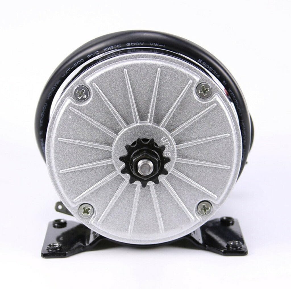 Brushed Permanent Magnet Electric Motor for E Scooter Drive Speed Control 24V 350W 2750RPM Motor for Electric Bicycle eBike Scooter ATV Quad Buggy Go Kart Mini Bike Razor