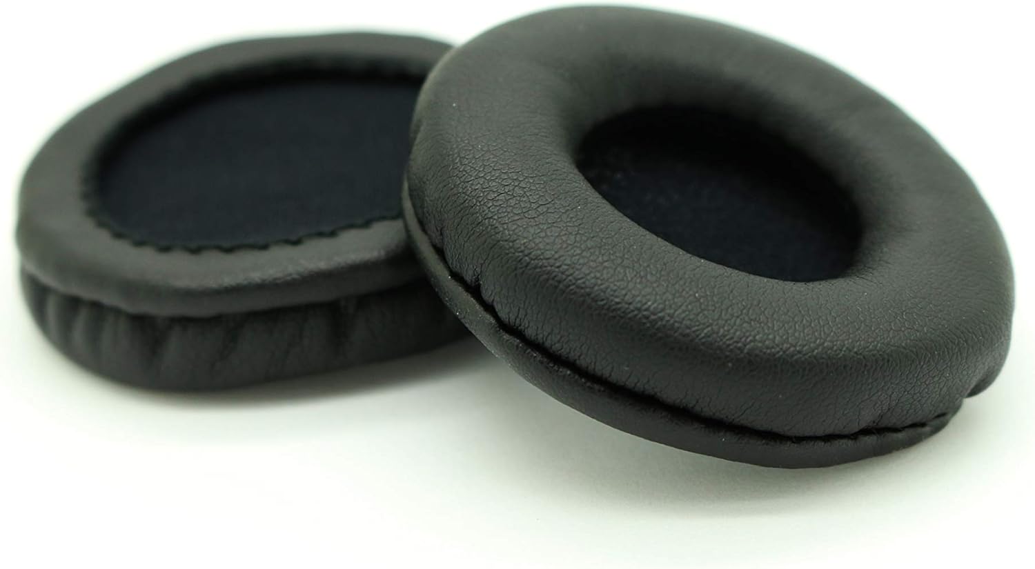 H650e Leatherette Ear Pads by AvimaBasics | Replacement Premium Earpads Cushion Ear Cover Spare Parts for Logitech H650e H570e H820e Wireless Stereo USB PC Headsets (10 Pack)