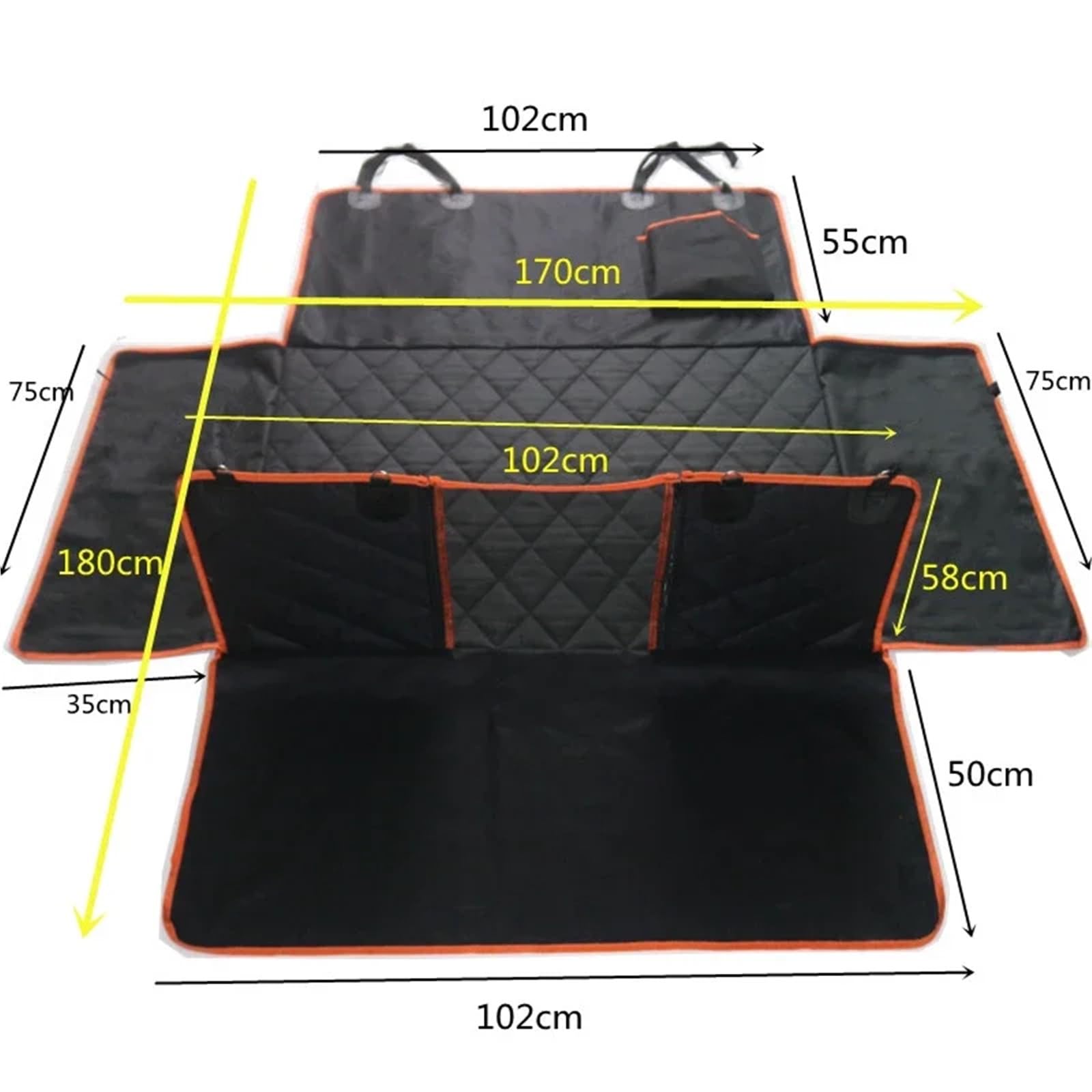 tappetino per bagagliaio Copertura per bagagliaio auto, per cani, per trasporto animali, impermeabile, per SUV, lavabile
