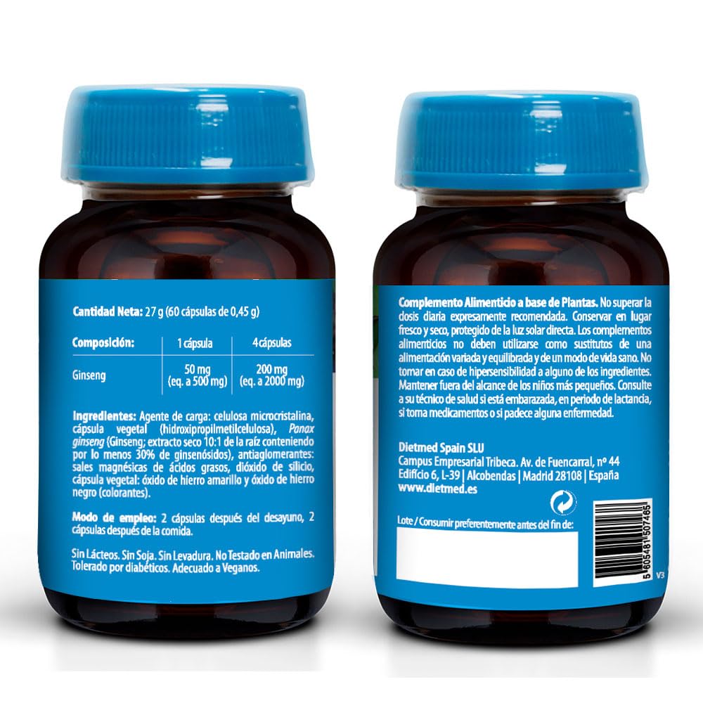 Dietmed Ginseng 90Cap Dietmed 400 g