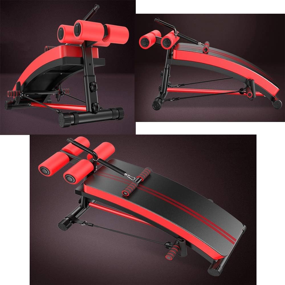 Weight Bench Weight Bench, Sit-ups Fitness Equipment Multi-Functional Abdominal Muscle Supine Plate Dumbbell Bench for Home Gym Workout Bench