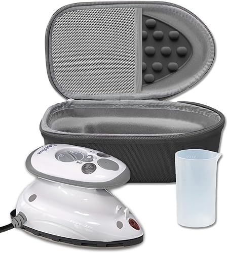 Miniatura 12 de The Quilted Bear Plancha de Vapor Mini Premium – Plancha de viaje mini ligera para acolchado sin esfuerzo y ropa sin arrugas con estuche de