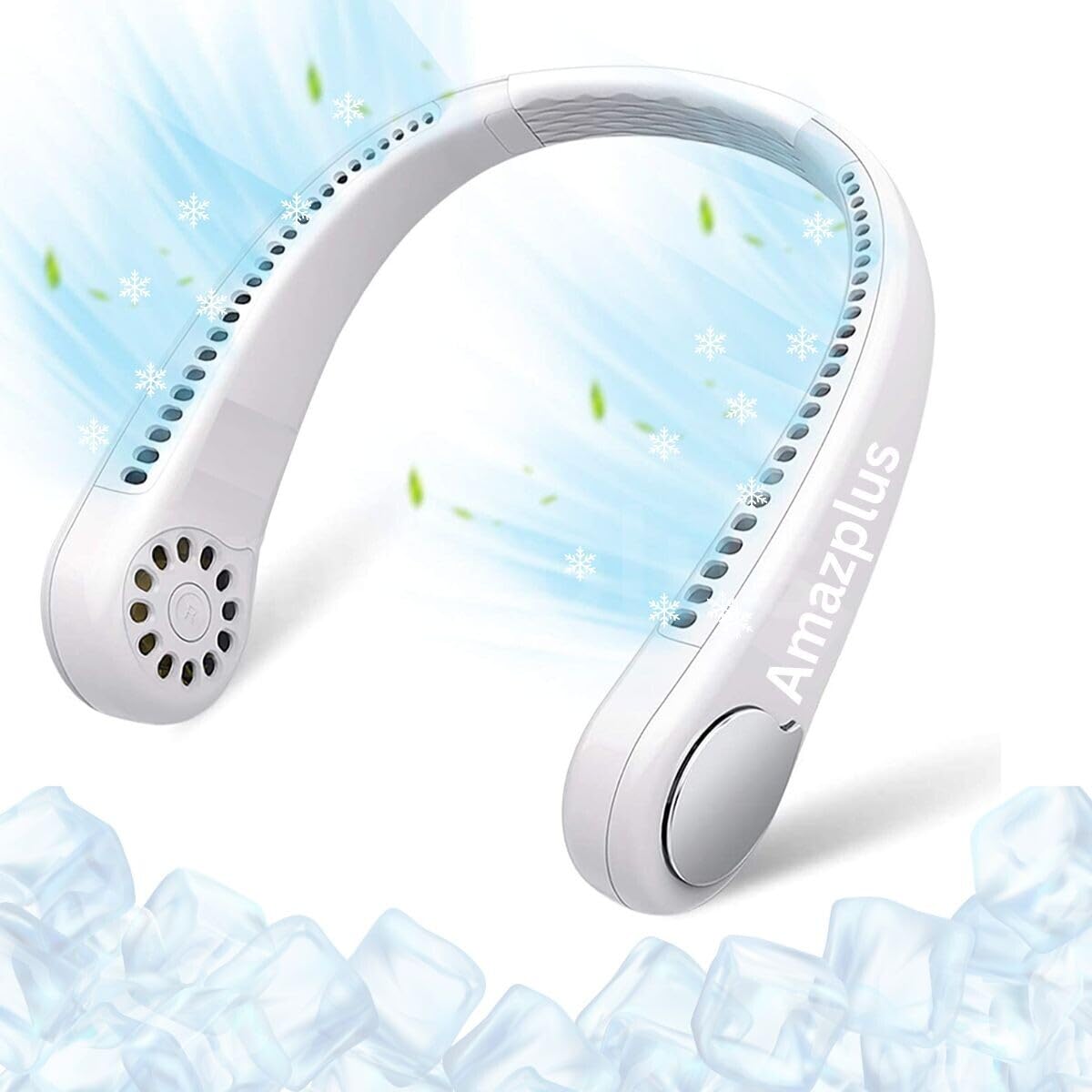 AMAZPLUS Portable Neck Fan for Men Rechargeable Hands Free and Perfect for Outdoor Adventures Sports and Exercise (B0D8FZTPSK) Amazon Price History, Amazon Price Tracker