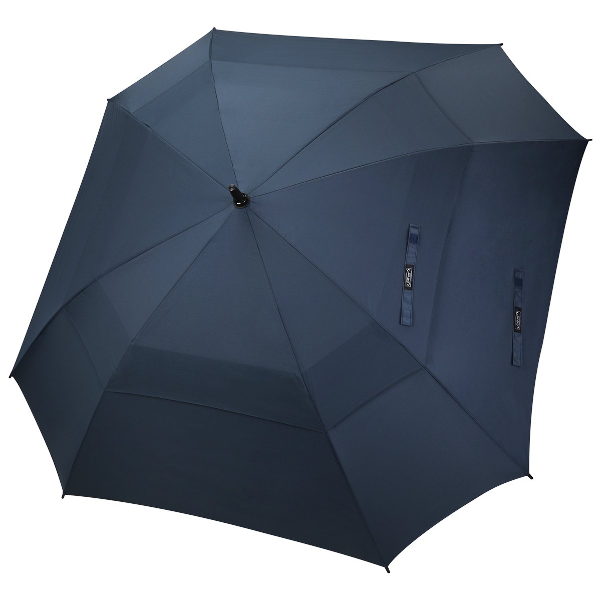 G4Free 62/68 Inch Quadratischer Golfschirm Übergroß Doppelt Überdachung für 2-4 Personen Großer Regenschirm Winddichter XXL Stockschirm Automatik Auf