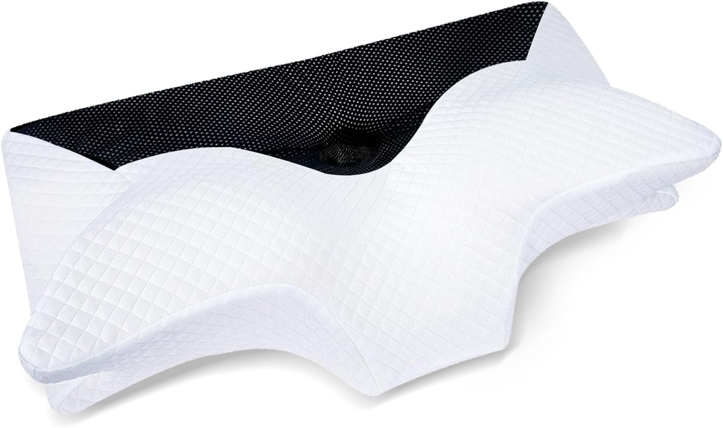 Cervical Pillow Memory Foam Pillows - Contour Memory Foam Pillow for Neck Pain Relief, Orthopedic Neck Bed Pillow for Side Sleepers Back and Stomach