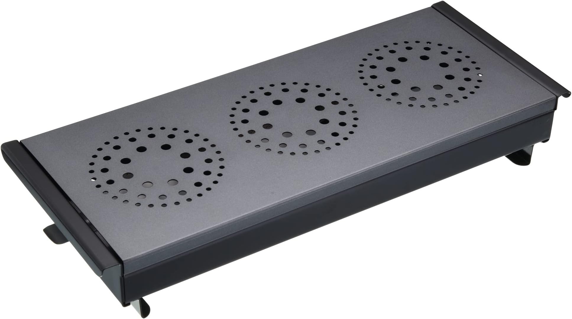 MasterClass Professional Extra Large Three Light Food Warmer, Dish Warmer, Display Boxed, Black/Grey