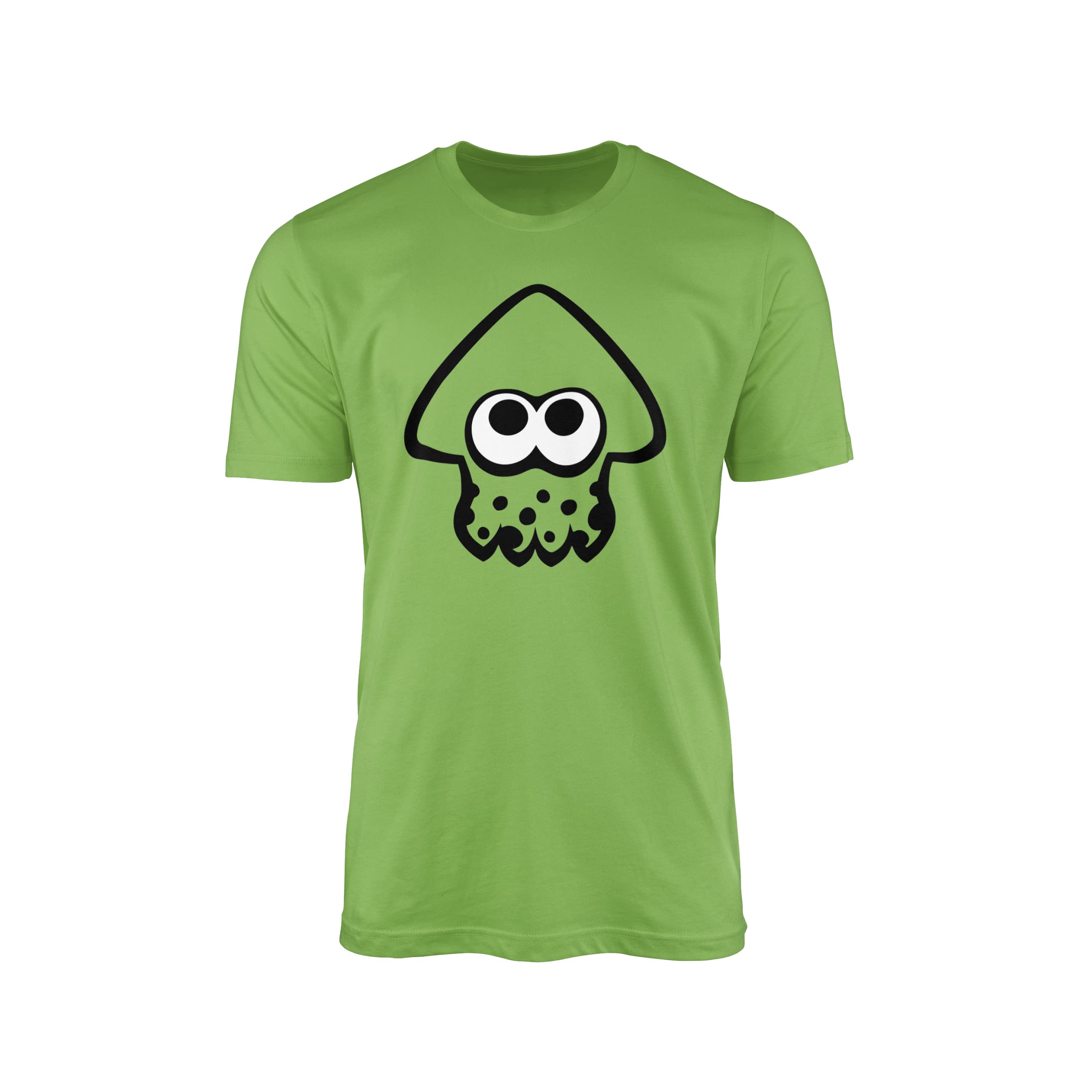 Smartypants Unisex Kids Lime Inkling Squid T-Shirt Top Tee - Kid Child Adult Teen Multiple Colours Friend Group Team Play Switch Game Gamer Geek Nerd Inspired Gift Present (9/11, )