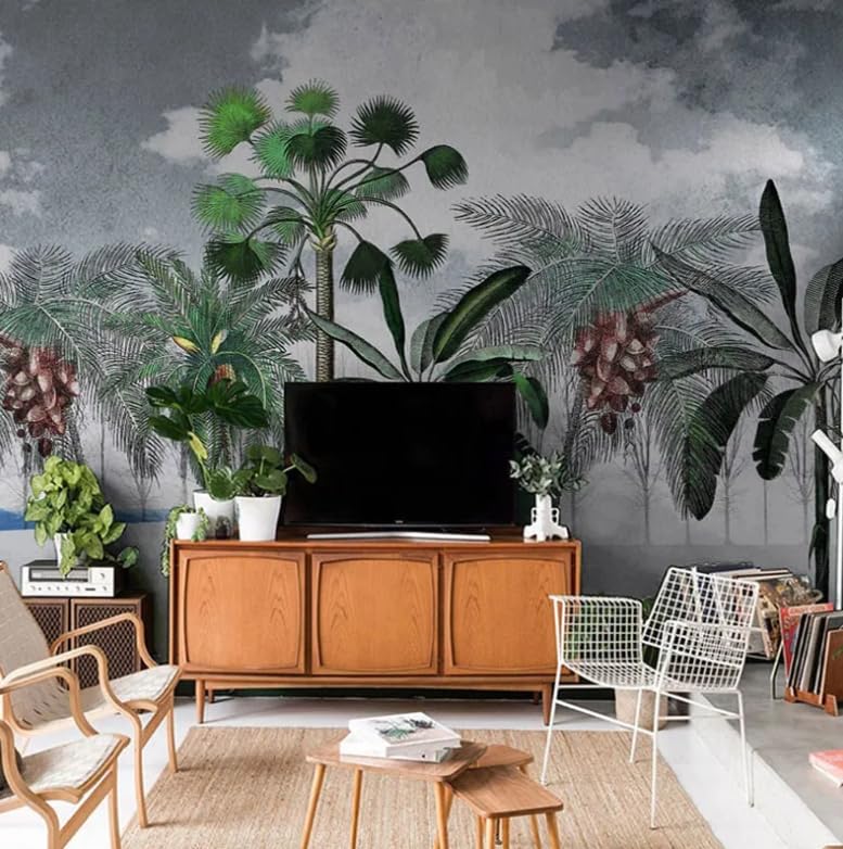 Papier peint moderne géométrique pour sublimer le mur de votre canapé
