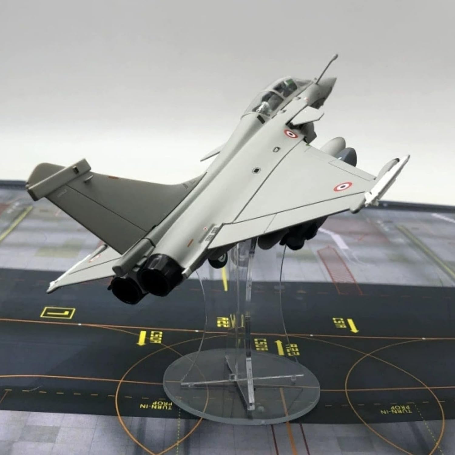Alloy French Air Force Rafale B Fighter Model 1:72 Scale, Alloy Aircraft Toy for Collection Displaying new