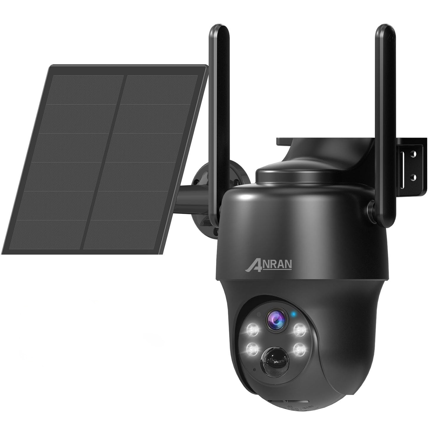 ANRAN 3G/4G LTE 2K Cámara Vigilancia Exterior con SIM | Solar Camara sin Cable con Batería, PTZ 360°, Visión Nocturna, Detección De Movimiento, Audio Bidireccional