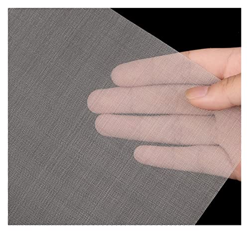 Malla de Acero Inoxidable, Malla antirroedores de 40 y 100 Mallas – Filtro para Ventanas – para Casas, cocinas y Jardines – Resistente a la corrosión