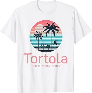 Tortola B.V.I British Virgin Islands Souvenir Vacation T-Shirt