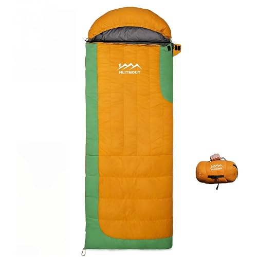HLITMOUT 3-in-1 Lightweight Down Sleeping Bag