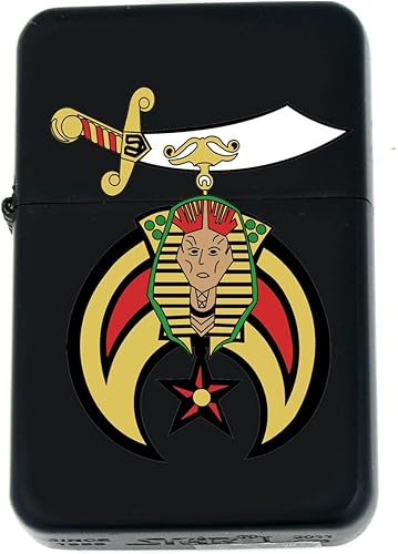 Miniatura 7 de Mason  Masonic Freemason - Encendedor de aceite a prueba de viento (ESO-1)