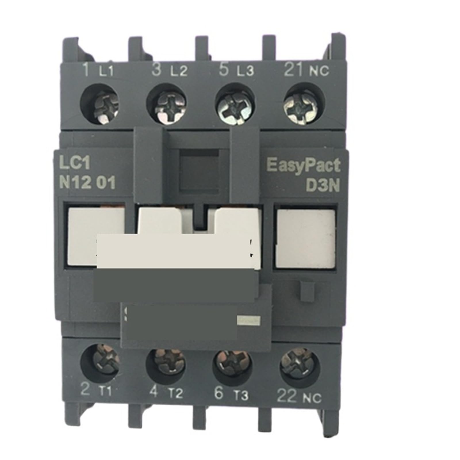 Contacteur tripolaire AC 12A haute durabilité mécanique LC1N1201CC5N 36V
