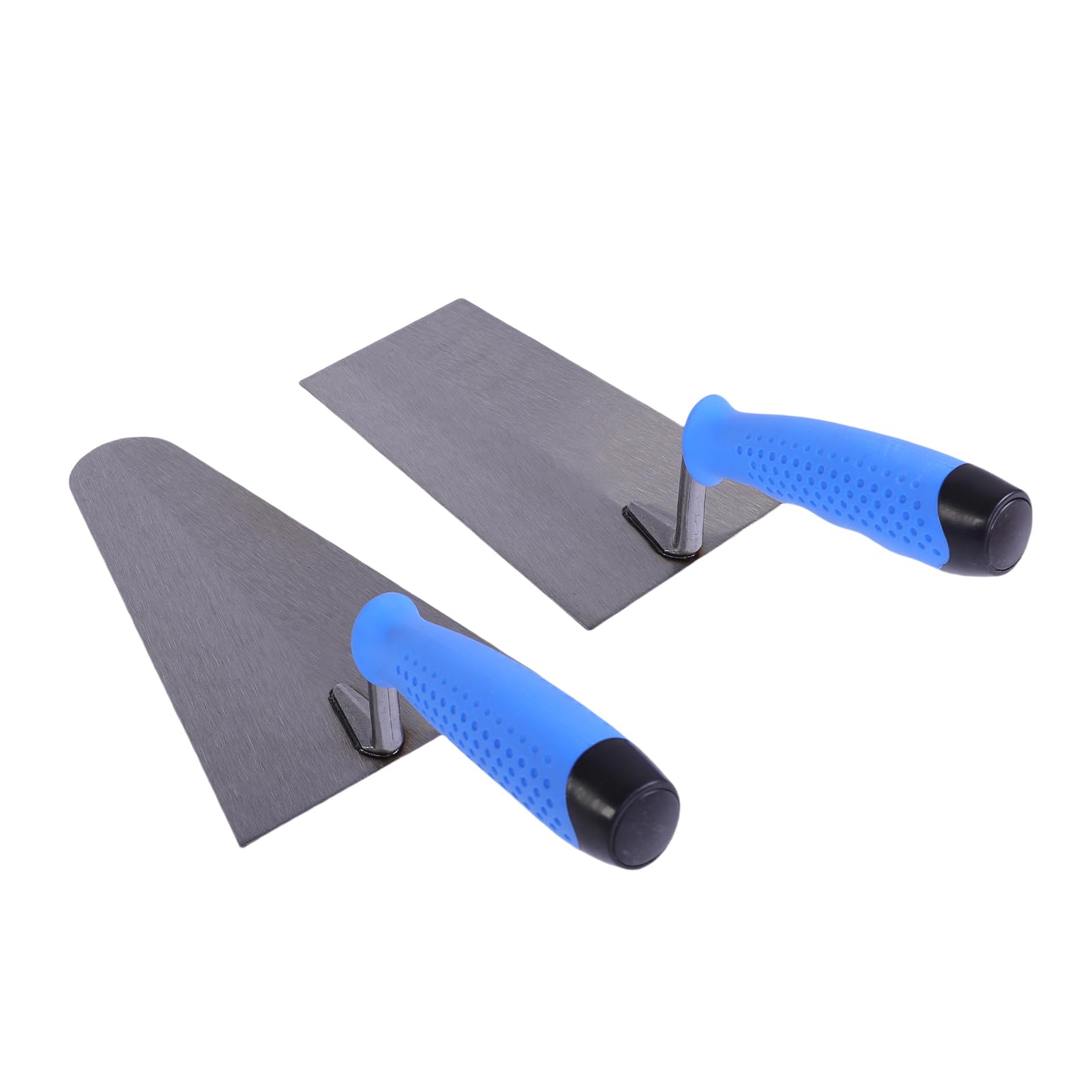 Kit di Attrezzi per Muratura da 10 Pezzi, Set di Attrezzi Manuali per Muratore, Cazzuole Angolari Cazzuola per Mattoni Kit con Gancio per Barra di Rinforzo, Ideale per Lavori di