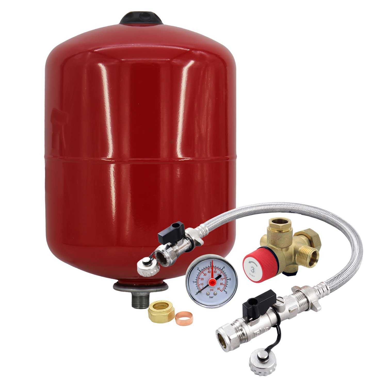 Altecnic (ERES) 18 Litre Heating Expansion Vessel & Sealed System Kit/Robokit