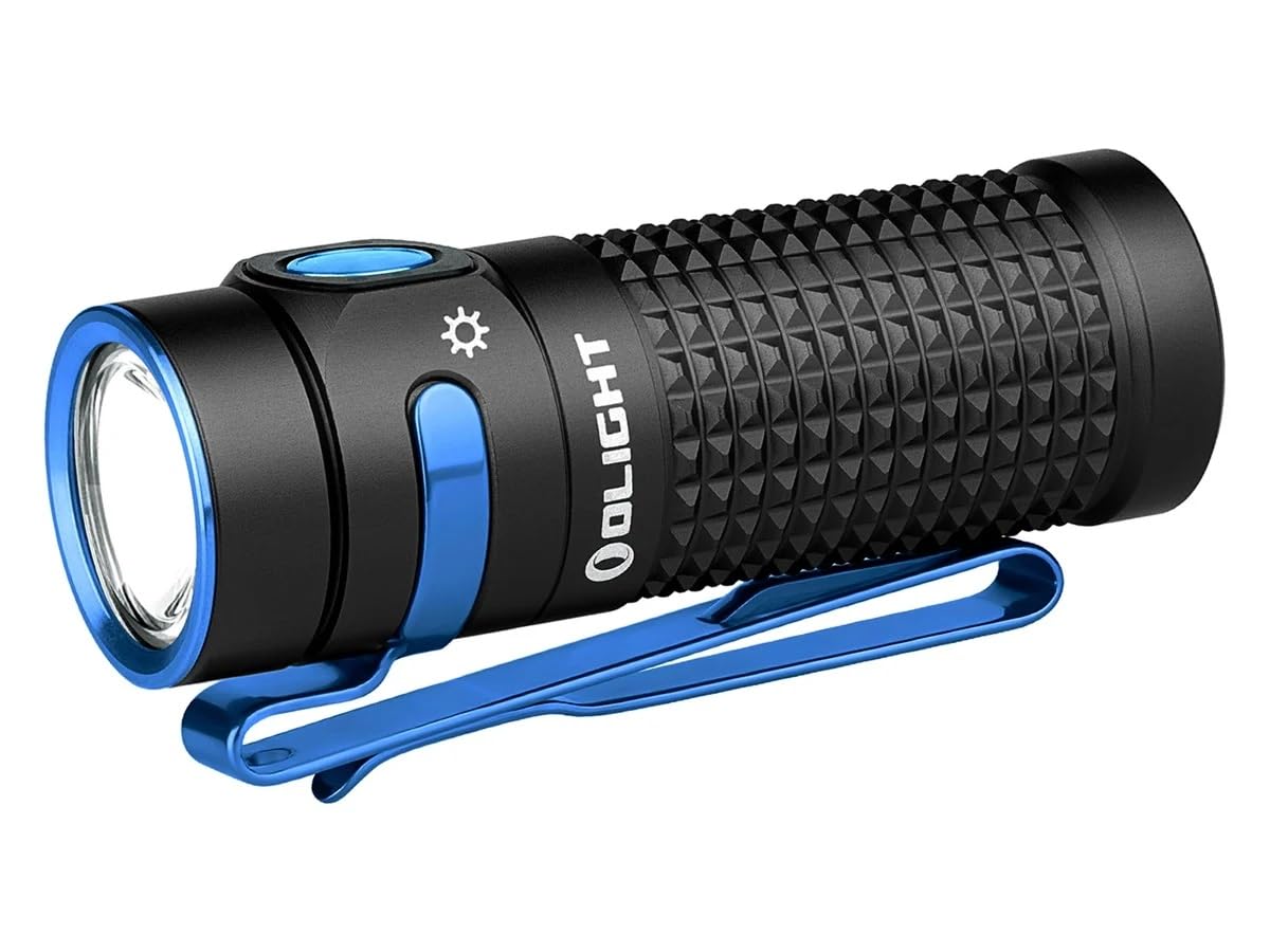 OLIGHT Baton 4 – Schwarze Hand-Blinklicht