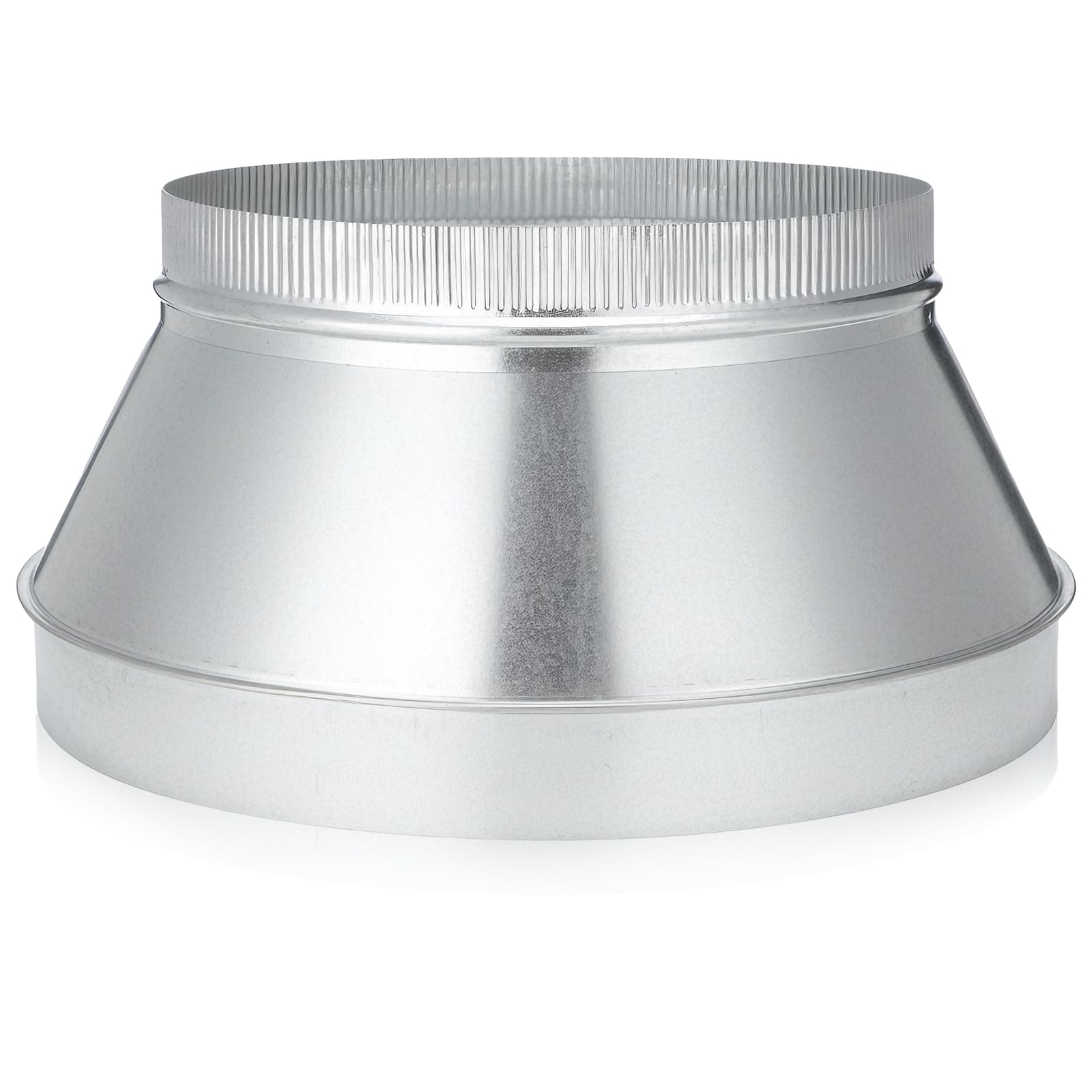 Zonon 16" X 12" Duct Reducer Single Wall Galvanized Metal Fitting HVAC Durable Transition Connector for Ventilation Systems Heating Cooling and Airflow Management-image-22