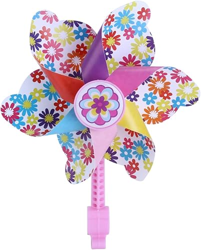 BESPORTBLE Bicicleta Manillar Pinwheel Niños Molino de viento Triciclo Molino de viento Bicicleta Spinning Pinwheel Decoración para Kid Scooter