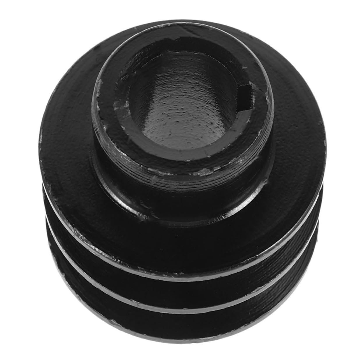OUNONA Sturdy Gas Engine V-belt Pulley Double Pulley for Water Pumps Quick Setup