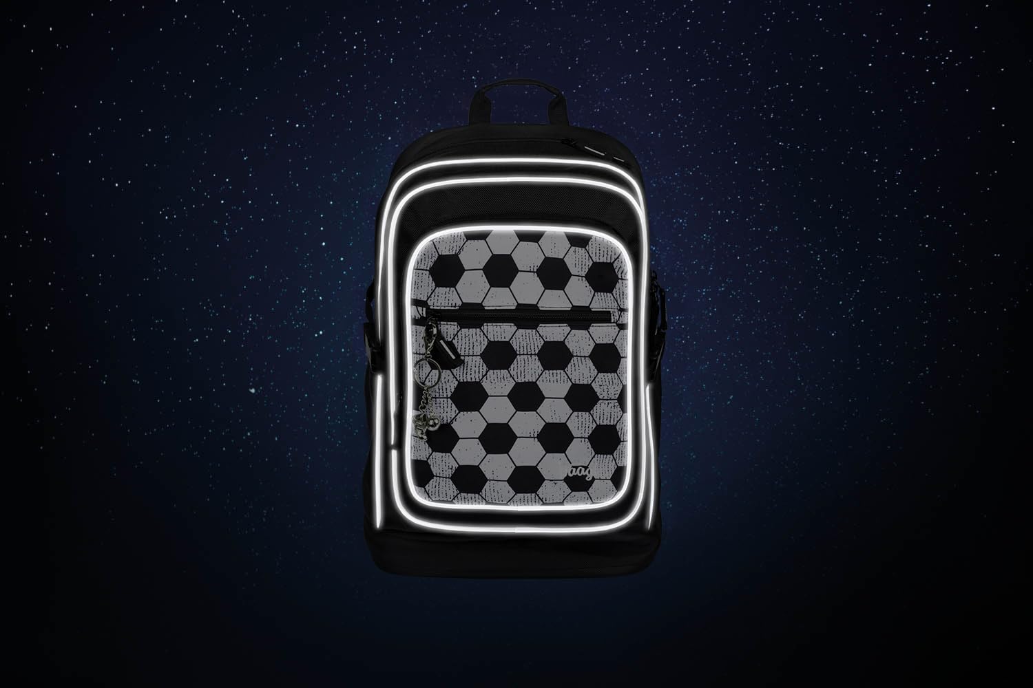 Baagl Zaino per la scuola per ragazzi e ragazze adolescenti, zaino ergonomico per bambini con scomparto per computer portatile, zaino estremamente leggero con cintura toracica e elementi riflettenti