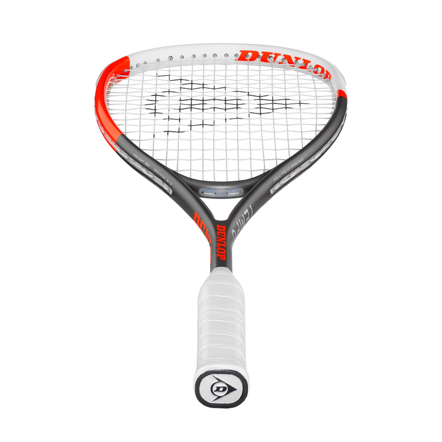 Dunlop Sports Tempo Squashschläger – Aus Premium-Graphit, 165 G, Kopfleicht