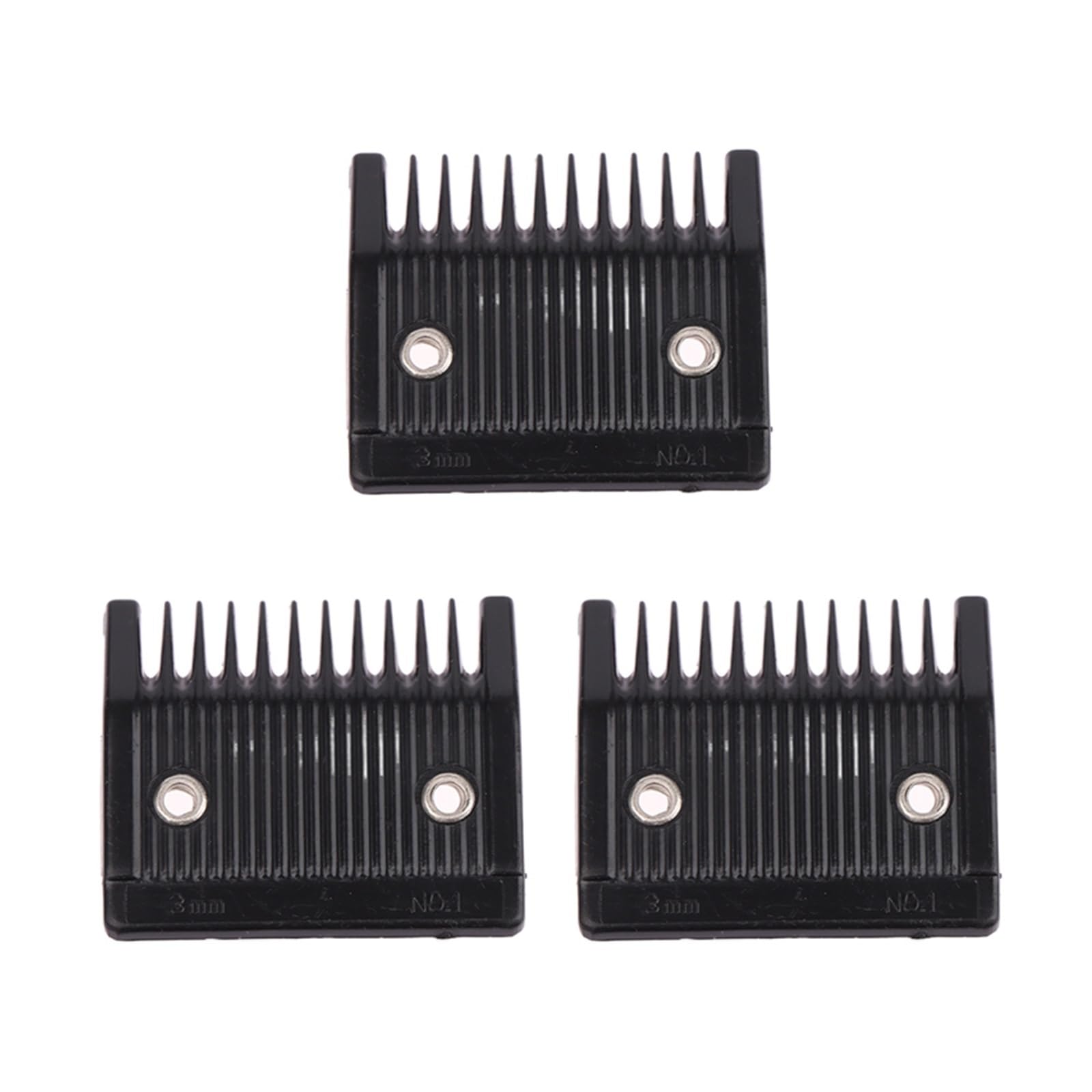 Peines guía de 3mm, compatibles con WAHL,8467 cortadora de pelo, peine límite, herramienta guía de corte, tamaño del accesorio, reemplazo de peluquero(3pcs)