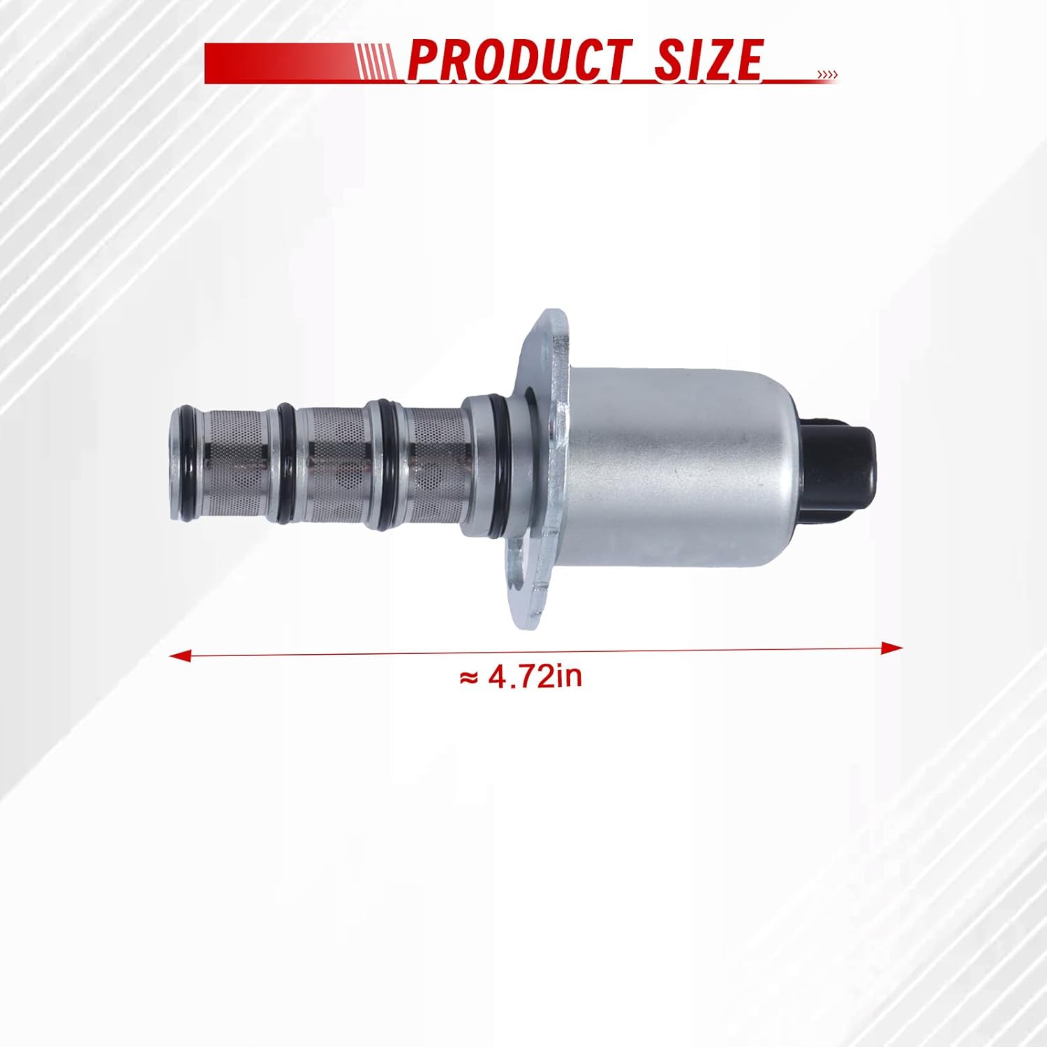 Solenoid Valve, AL158332 17616-6857 176166857 1pc Engine Solenoid Valve Replacement for John Deere Engine 4039TL001 4039TL003 for Tractor 6110 6120 6210 6310 6330 6400 7130 7230