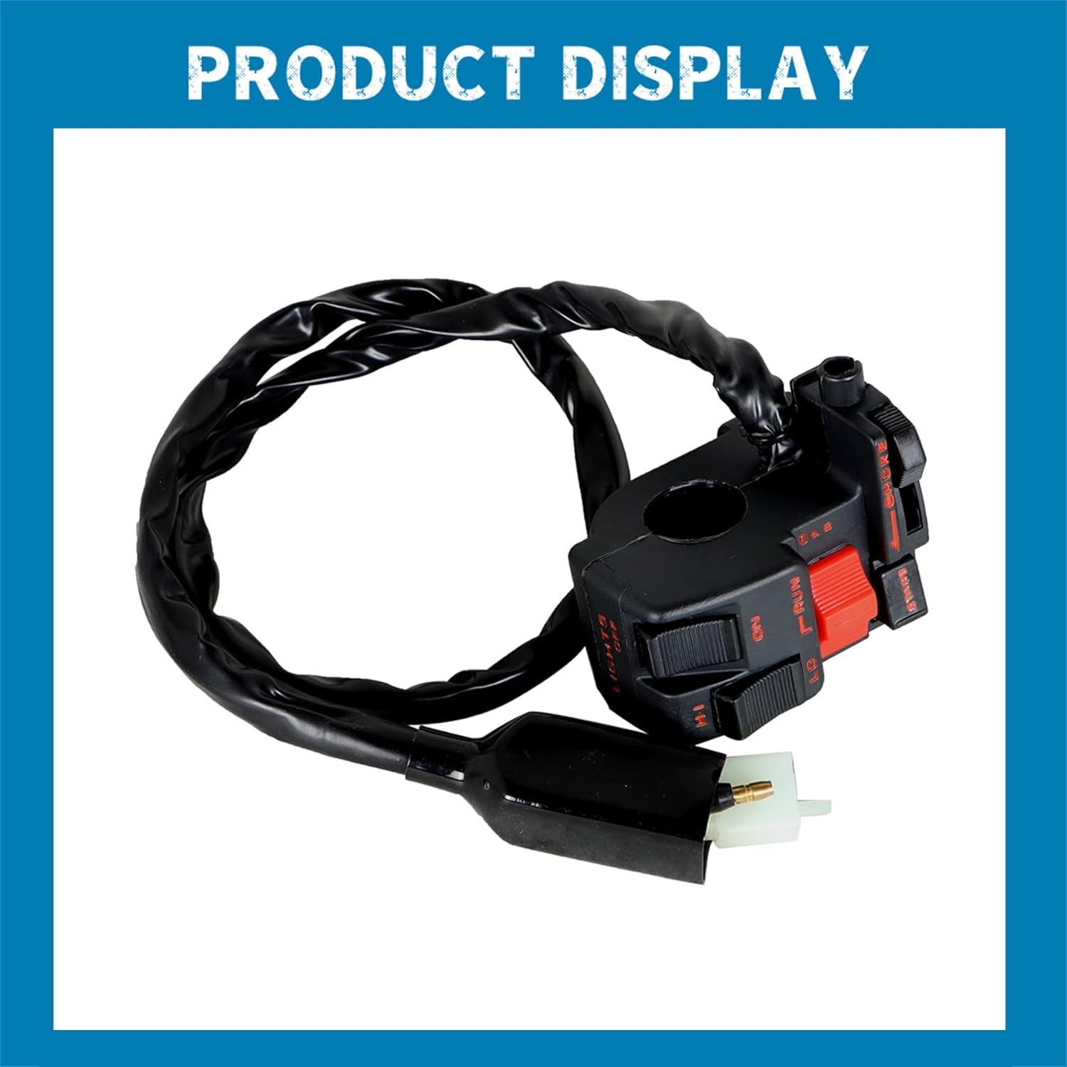 Silscvtt Headlight Handlebar Switch Replacement for Honda Big Red 250 ATC250ES 1985-1987 Replacement for 35200-HA0-003 35200-HA0-004 35200-HA0-014