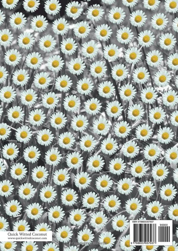 Daisy Notebook, Lined Pages, A4 - Image 2